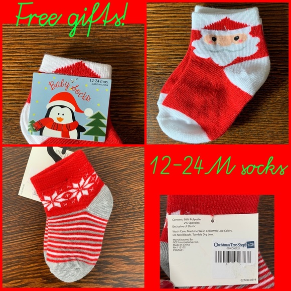 Carter’s Baby Boys Layered Look Santa T-Shirt - Picture 8 of 8